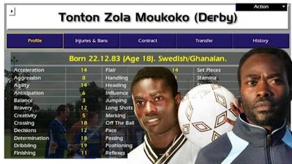 Tonton Zola Moukoko: The Greatest Championship Manager Player Of All Time