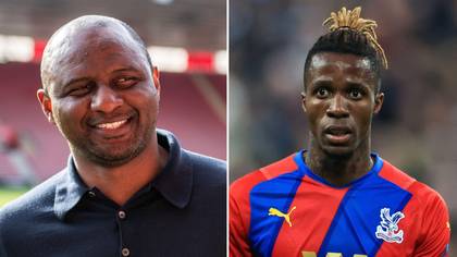 Patrick Vieira Makes Case For Wilfried Zaha To Join Him In The Premier League's Hall Of Fame
