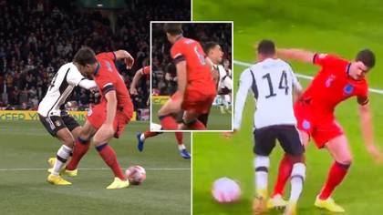 England fans slam Harry Maguire after he concedes penalty against Germany
