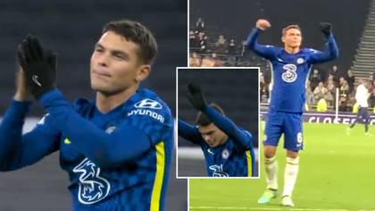 Thiago Silva Made A Special Gesture To Chelsea Fans At Full-Time vs Spurs, He Just Gets It