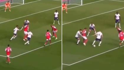 You may have missed William Saliba's outrageous nutmeg which snatched Oliver Skipp's soul