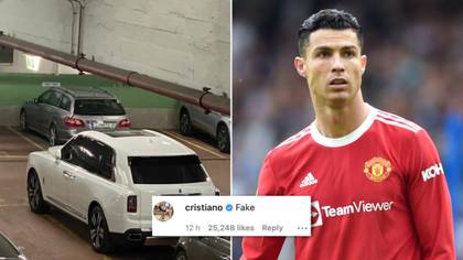 Man Utd Star Cristiano Ronaldo Dismisses 'Fake' Reports Linking Him With Sporting Lisbon Return