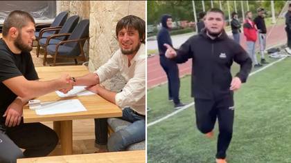 Khabib Nurmagomedov Signs Deal To Become A Professional Footballer