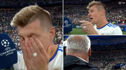 A Furious Toni Kroos Storms Off During Live Post-Match Interview After Being Asked Two ‘S**t Questions'