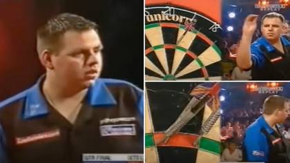 Adrian Lewis Pulling Off A No-Look 180 Still Needs Explaining, It's The Sport's Coldest Moment