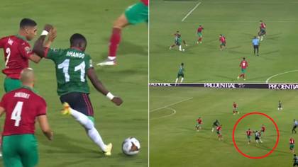 Gabadinho Mhango Scores 40-Yard Screamer For Malawi, It's The Goal Of The Tournament