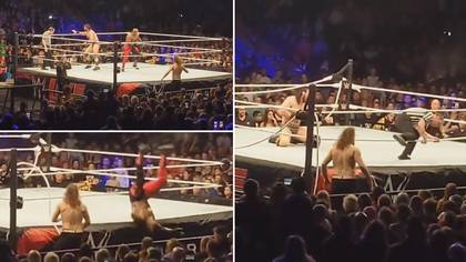 Bobby Lashley Suffers Scary Fall After Top Rope Snaps At WWE Live Event In Newcastle