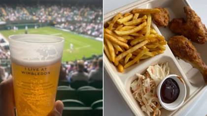 People Shocked By How Much Food And Drink Costs At Wimbledon