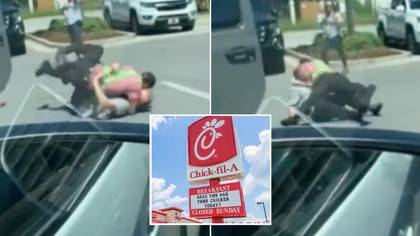 Fast food worker uses MMA skills to take down car thief outside Chick-fil-A