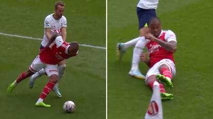 'Not the first time' - Arsenal fans all noticed what Harry Kane did to Gabriel during North London derby, they're furious
