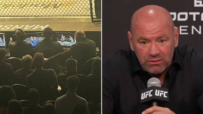 Dana White Spotted Watching Canelo Fight After 'Zoning Out Halfway Through' UFC 274 Bout