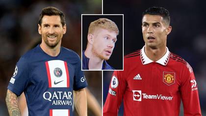 Kevin De Bruyne asked who he would prefer to play with between Cristiano Ronaldo and Lionel Messi