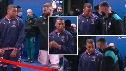 'Agent Benzema' - Eagle-Eyed Fans Spot Kylian Mbappe's Reaction To Karim Benzema Ahead Of Champions League Clash