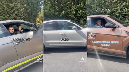 Footage has emerged showcasing Chelsea stars’ luxurious cars as they leave training