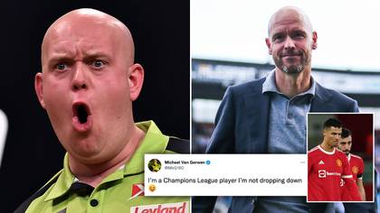 Michael Van Gerwen's Viral Reply To Manchester United's 'Leaked Transfer Targets' Is Straight Up Savage
