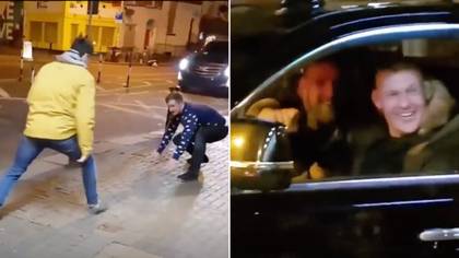 When Conor McGregor Rolled Up On Two Irish Lads Who Were Imitating Him In The Street