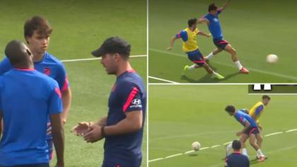 Fans Think Clip Proves Diego Simeone Will 'Turn Joao Felix Into A Right Back'