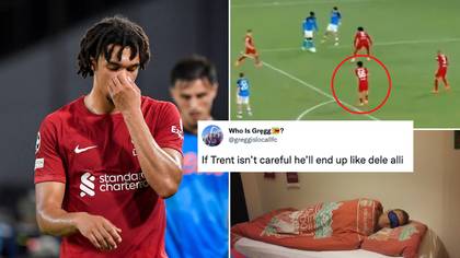 Trent Alexander-Arnold's name trends on Twitter as fans churn out brutal memes after Napoli defeat