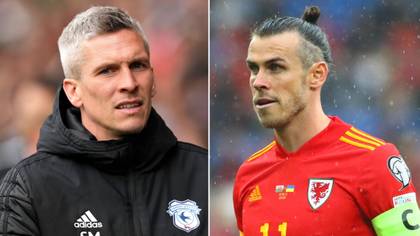 Gareth Bale Visits Cardiff City's Training Ground And Holds Talks With Manager Steve Morison