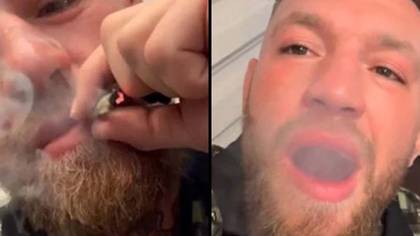 Conor McGregor Concerns Fans After Appearing To Smoke Joint Despite Giving Up Alcohol To Focus On Training