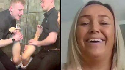 Woman Who Got Stuck Behind Sofa After Extremely Boozy Lunch Nearly Had Fire Brigade Rescue Her
