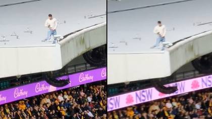 Man Charged After Being Caught Urinating From On Top Of Stadium