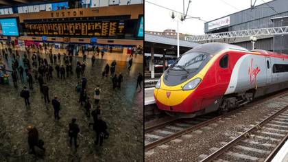 All London Euston Rail Services Cancelled Because Of Storm Eunice
