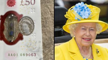 英国在eBay上以皇后的脸50英镑的票价为10,000英镑
