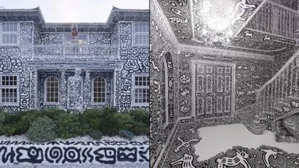 Man covers every inch of his £1.35m home in doodles