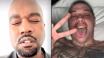 Kanye West Responds To Pete Davidson's Texts About Being 'In Bed With His Wife' With Video Rant