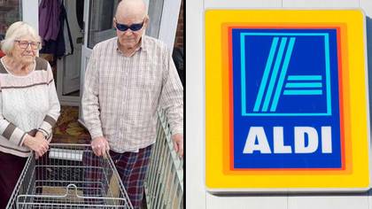 Pensioners Fuming After Aldi Trolley Stuck In Their Garden For Two Months