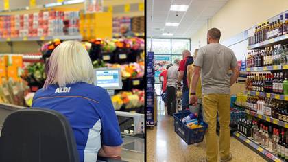 Aldi Employee Explains Why They Scan Your Shopping So Fast