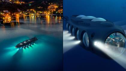24小时的派对潜水艇潜水到200英尺，举办了终极夜晚