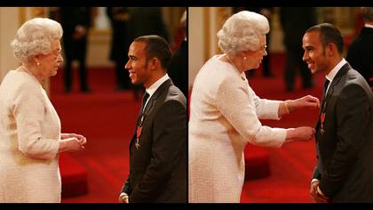 Lewis Hamilton got a telling off from the Queen for breaking rule during Palace lunch