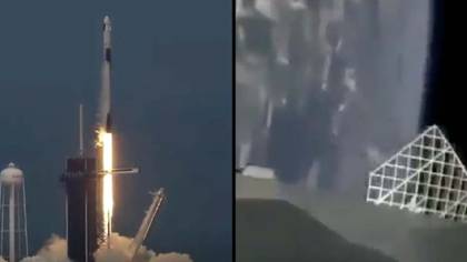 Falcon 9 Booster Perfectly Landing From Space To Earth Is Truly Mind-blowing