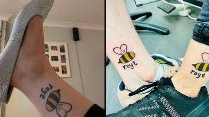 Innocent Bumblebee Tattoo Has Everyone In Hysterics
