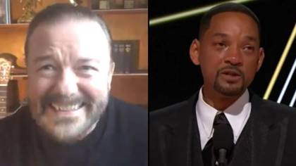 Ricky Gervais Tells 'Brutal' Will Smith Joke After Actor Is Banned From Oscars