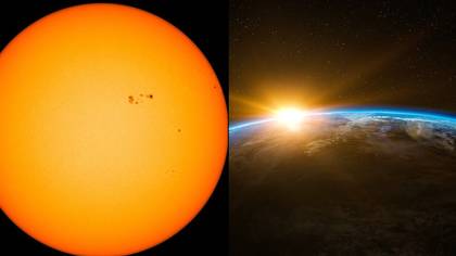 Giant Sunspot Facing Earth Has Doubled In Size In Last 24 Hours