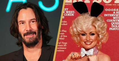 Keanu Reeves Reveals He Once Transformed Into Dolly Parton As The Playboy Bunny For Halloween
