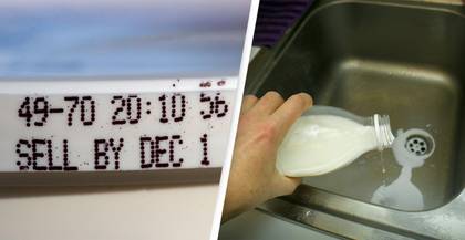 Supermarket To Replace Use-By Date On Milk With Sniff Test