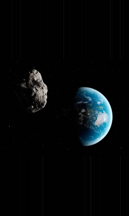 The asteroid with the potential to hit Earth has been picked up in recent weeks. Credit: Alamy / Science Photo Library
