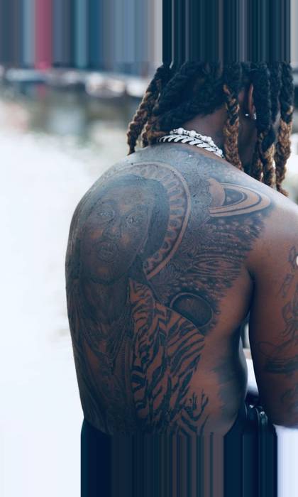 Offset Gets Huge Back Tattoo in Honor of Late Cousin Takeoff 6 Offset lost his cousin, Takeoff, in a tragic shooting. Credit: Instagram/Offset