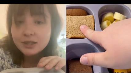 Mum divides opinions after she packed her toddler a homemade meal when dining out