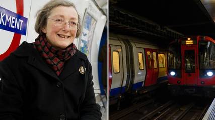 Woman visited train station every day to hear her late husband's voice