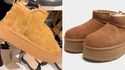 Shoppers rush to grab Ugg boot dupes that are £120 cheaper