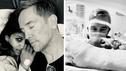 Simon Thomas’ baby girl born eight weeks early after wife ‘rapidly falls ill’