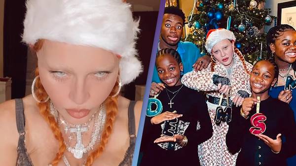 Madonna Christmas family post with lingerie leaves fans ‘uncomfortable’