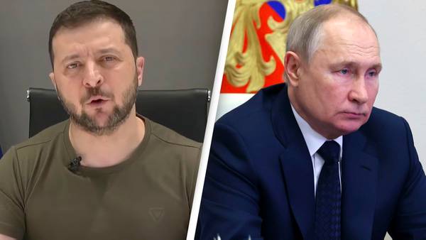 Volodymyr Zelenskyy says he's unsure if Vladimir Putin is still alive