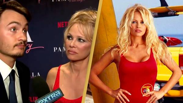 Pamela Anderson's son says amount she still earns from Baywatch is 'a crime'