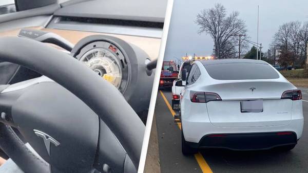 Man claims Tesla steering wheel fell off while driving just one week after it was delivered